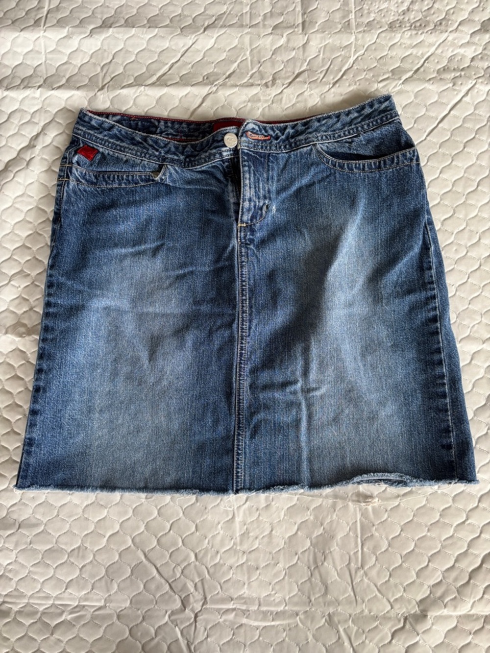 BONGO Blue Denim Mini Skirt